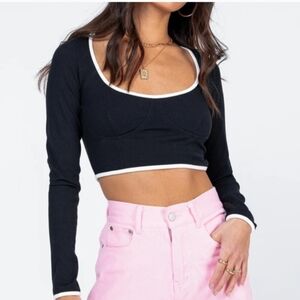 Princess Polly Bowen Long Sleeve Top